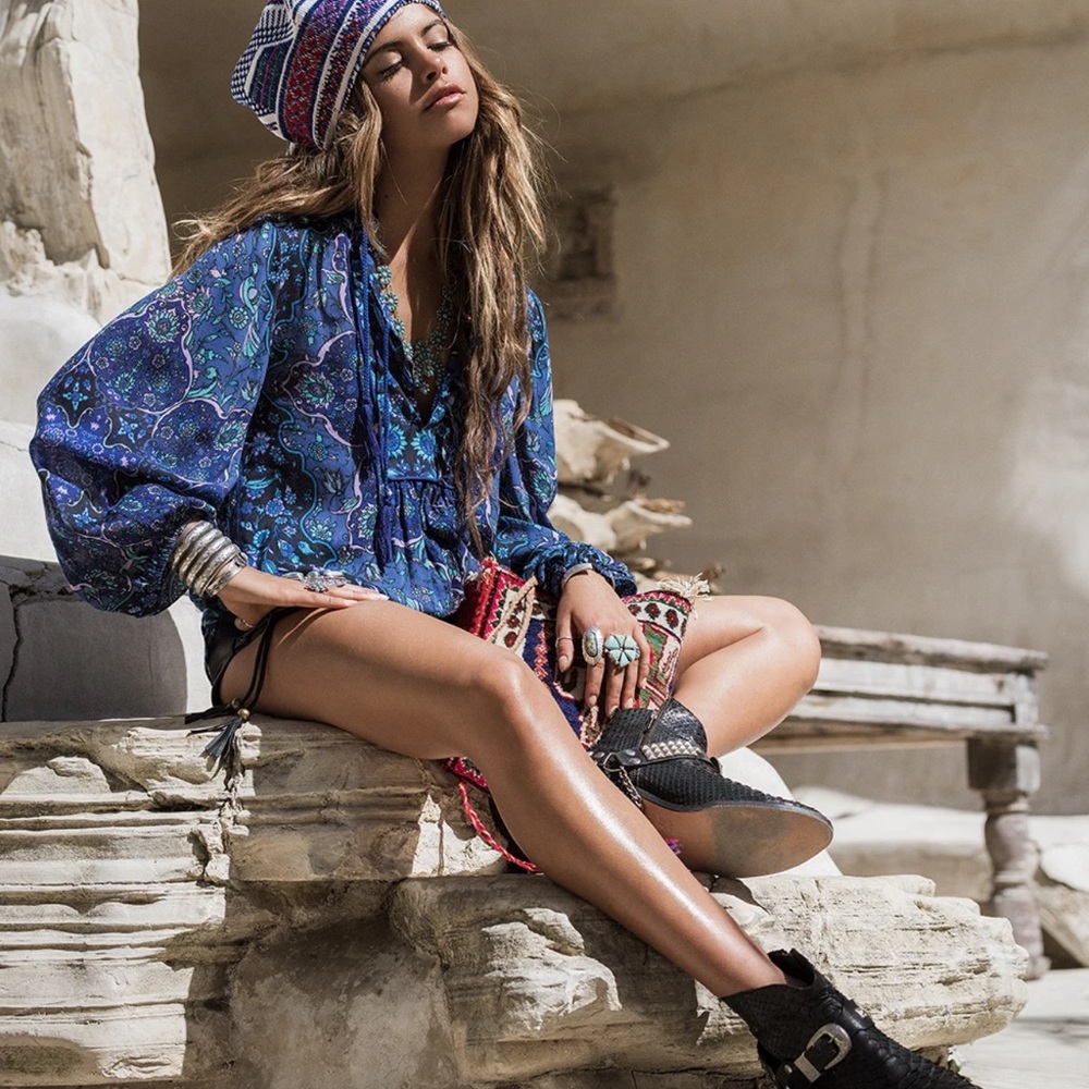 Spell and the gypsy kiss the sky blouse